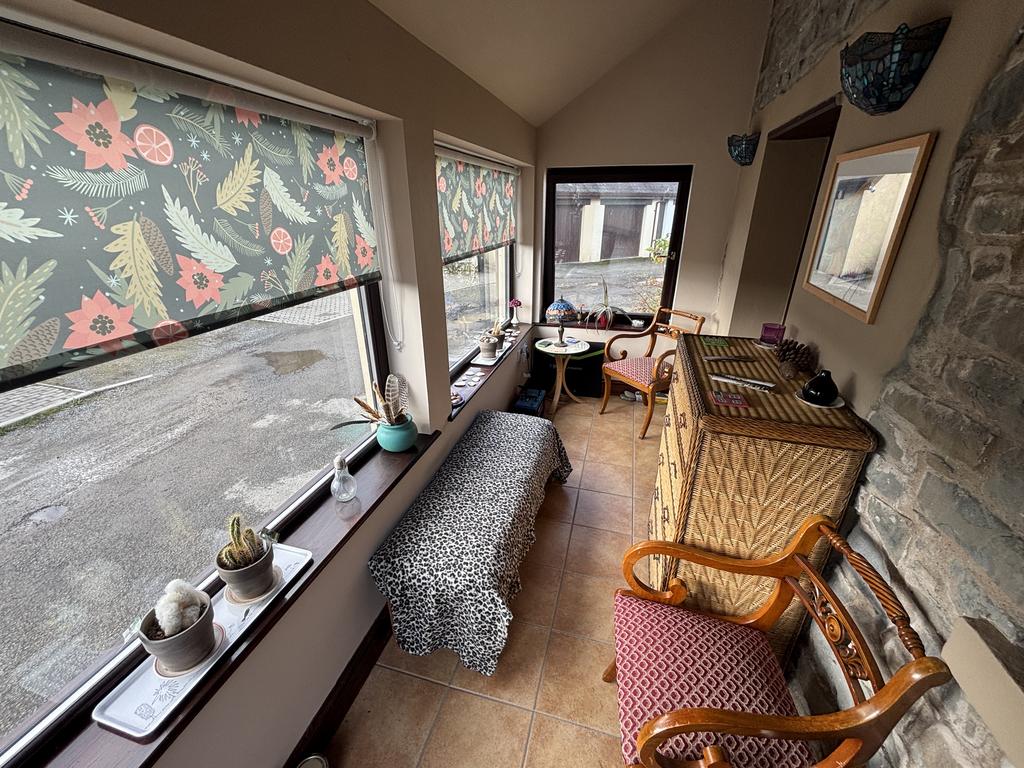 South facing sun room
