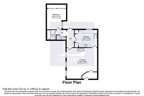 1 bedroom apartment to rent, Botley Hill House