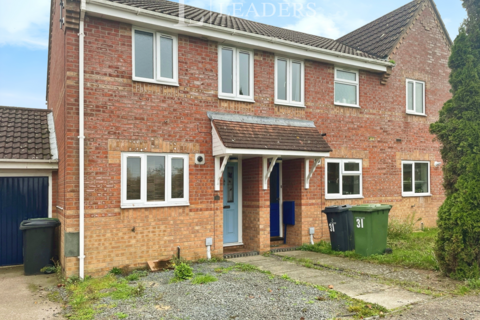 2 bedroom end of terrace house to rent, Lavender Close, Norwich