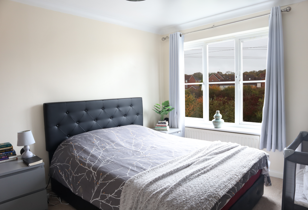 Master Bedroom With Built-in Wardrobes