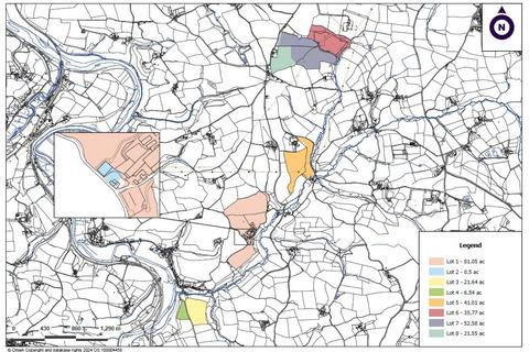 Land for sale, Lot 3: Land To South Of Chope’s Bridge, Weare Giffard, Bideford, Devon, EX39