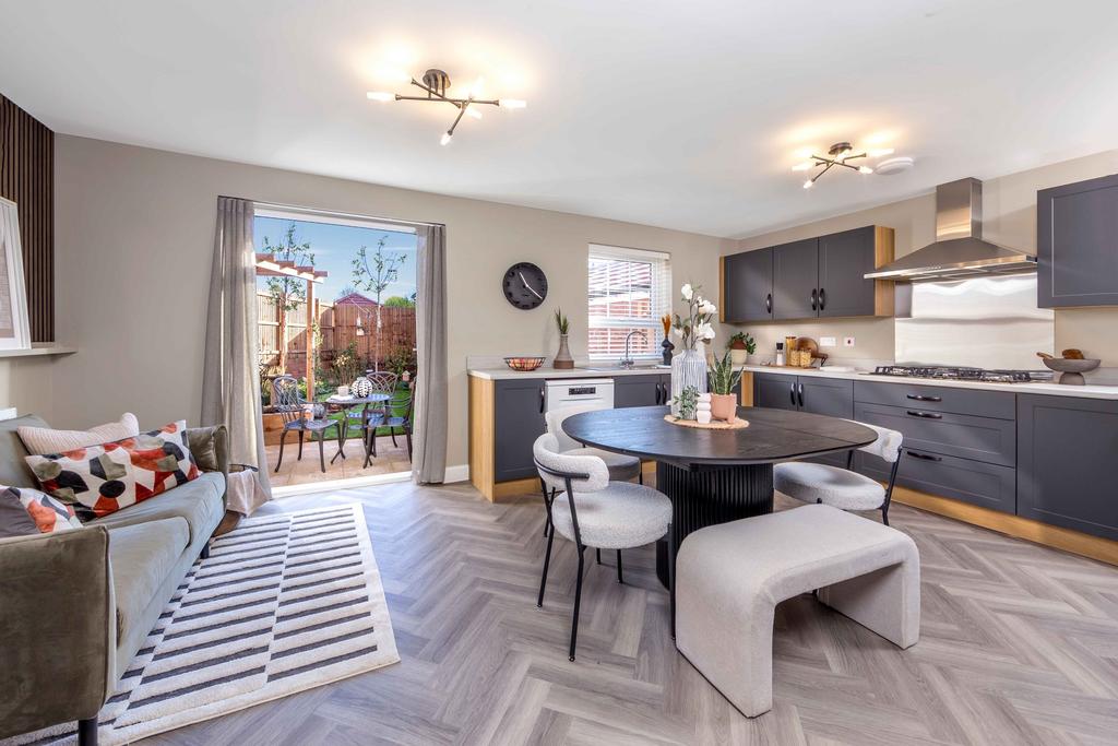 Hazelborough show home kitchen