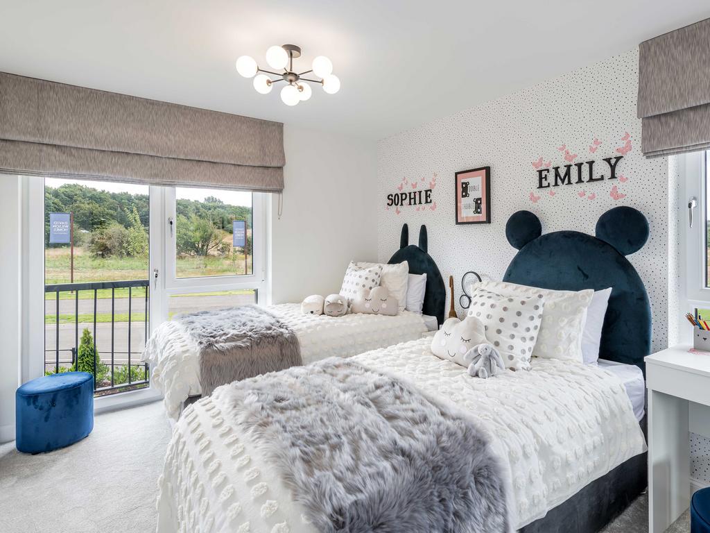 Image of bedroom in 4 bedroom Brechin house type