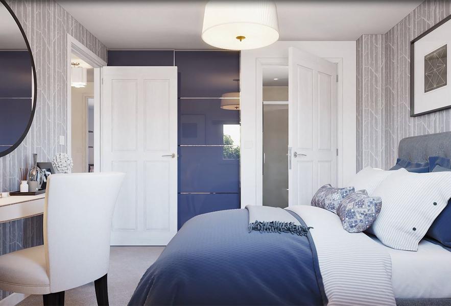 Traquair master bedroom CGI