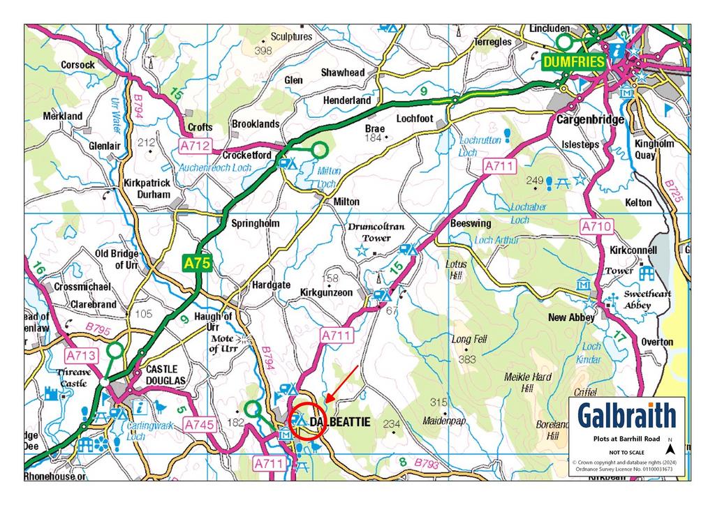 Plot 2 At Barhill Road, Barhill Road... Plot for sale - £110,000