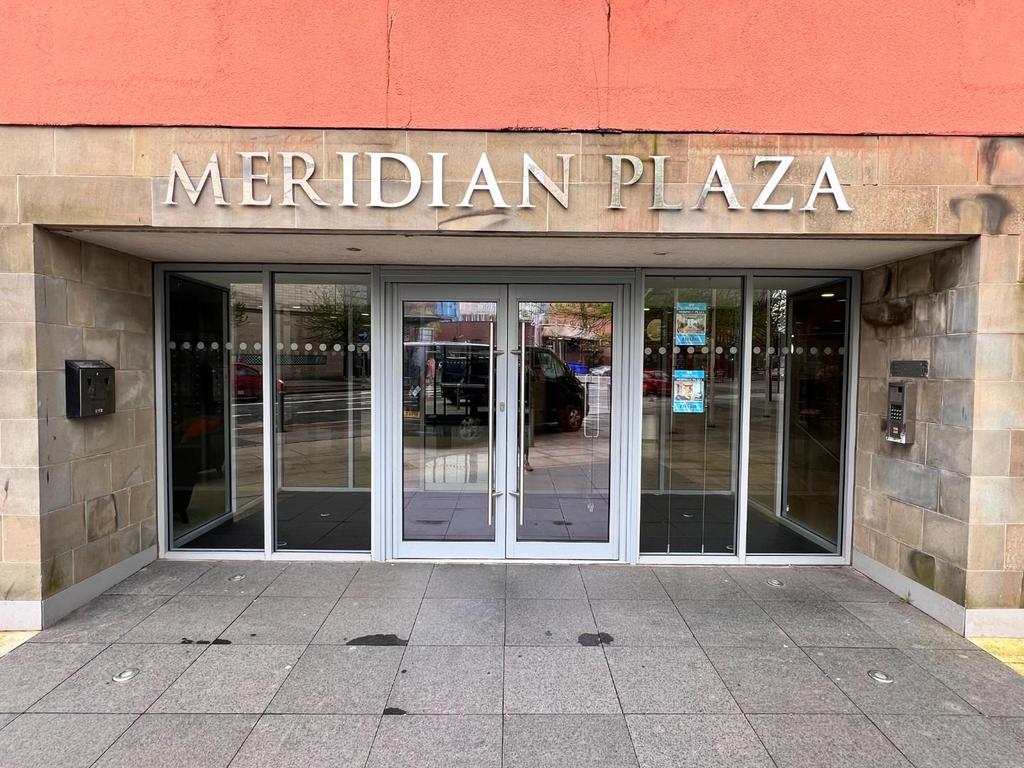 Front of Apartment Block