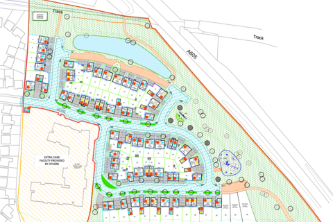 Land for sale, Plot 64, St. Christophers Drive, Oundle.