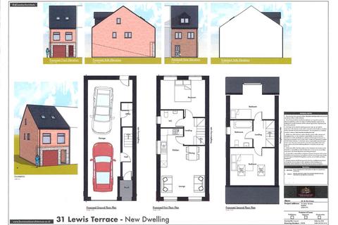 Land for sale, Lewis Terrace, Llwyncelyn, Porth, Rhondda Cynon Taf, CF39