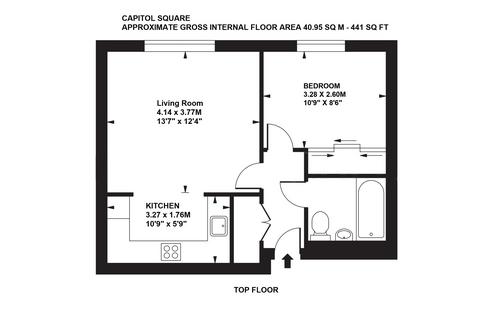 1 bedroom apartment for sale, Station Approach, Epsom KT19