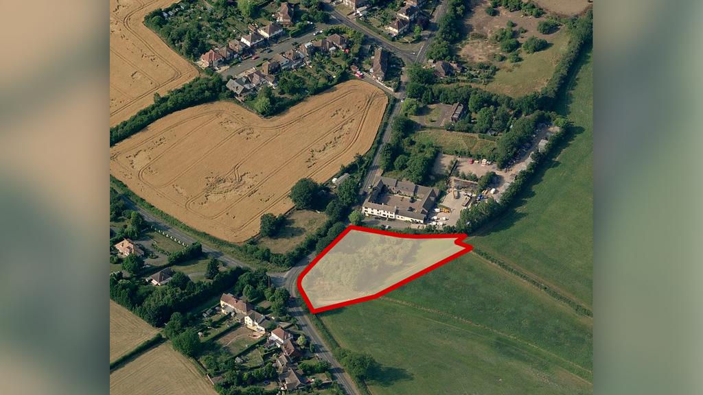 Land at Woodside Corner in Aley Green.