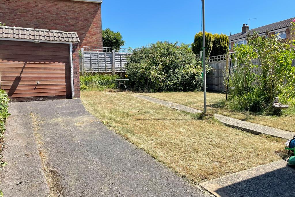 Garage and garden