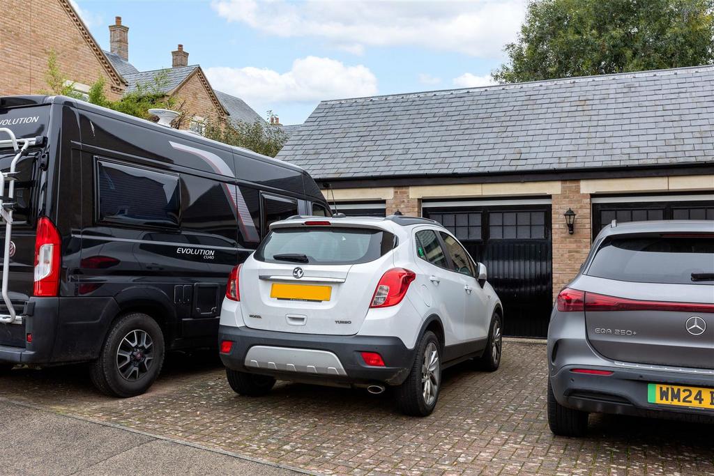 Garage and driveway parking