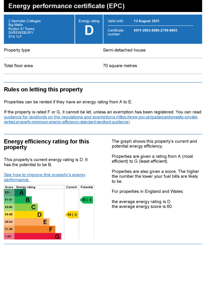 EPC Certificate