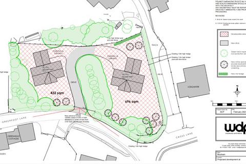 Plot for sale, Cross Lane, Lower Bentham, Lancaster