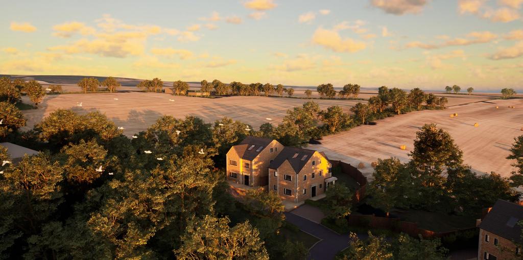 Aerial of Crowmarsh Hill