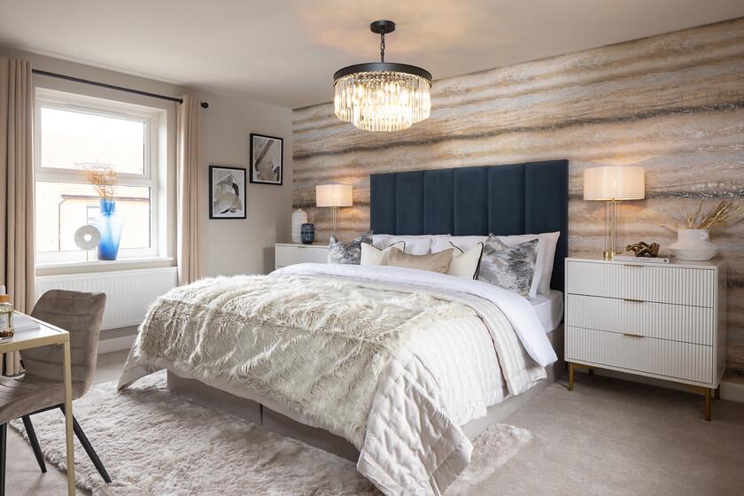 DWH Clipstone Park The Earlswood show home bedroom