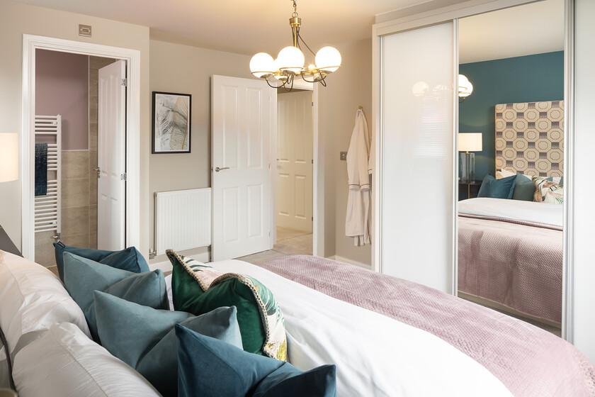 DWH Clipstone Park The Earlswood show home bedroom