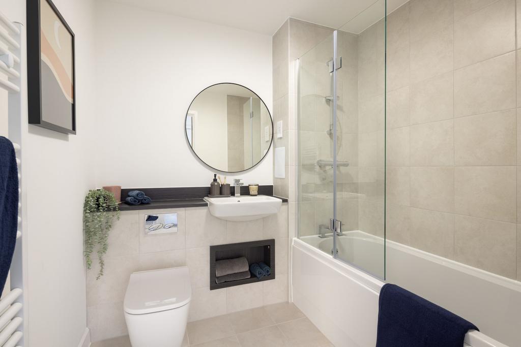 Show apartment bathroom