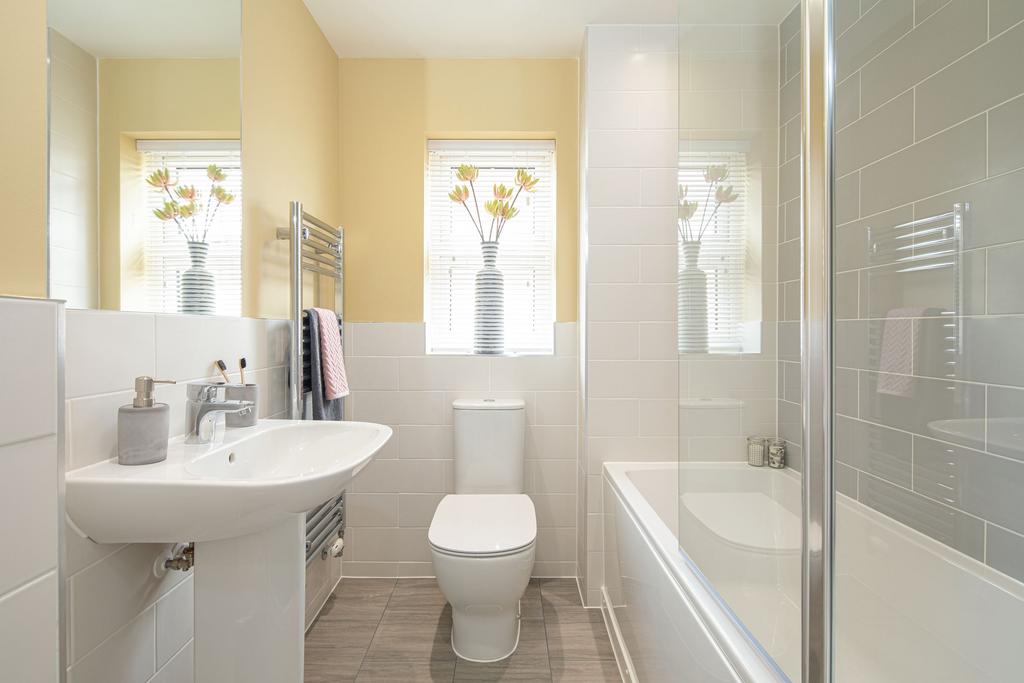 Bathroom of the Archford semi detached 3...