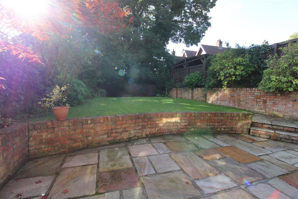 Rear patio