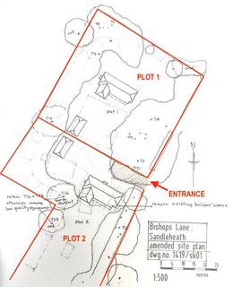 Land for sale, The Yard Bishops Lane, Bishops Lane, Main Road, Sandleheath, Hampshire, SP6 1PY