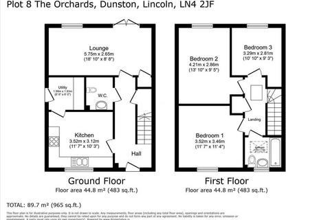 3 bedroom semi-detached house for sale, Plot 8 The Orchards, Dunston