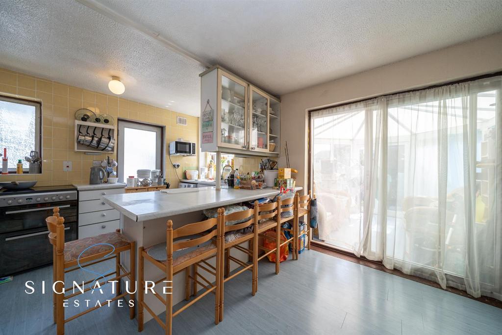 Kitchen and dining room