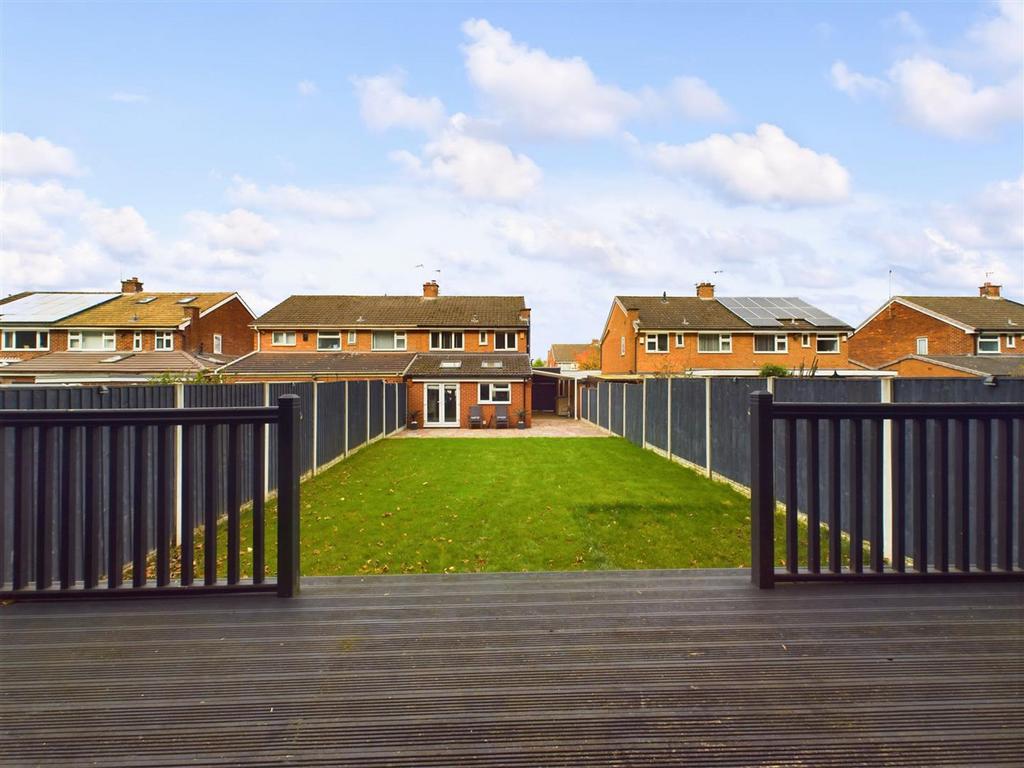 Rear Garden-View from Decking Area