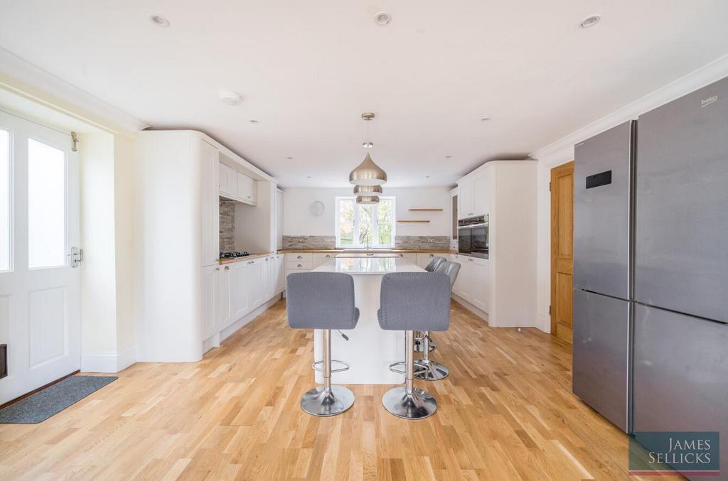 Open plan living kitchen