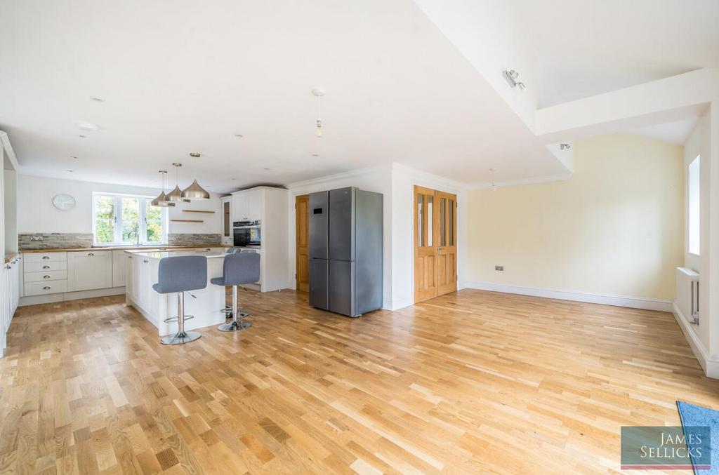 Open plan living kitchen