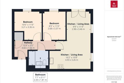 2 bedroom flat to rent, Kaber Court, Horsfall Street, Liverpool L8