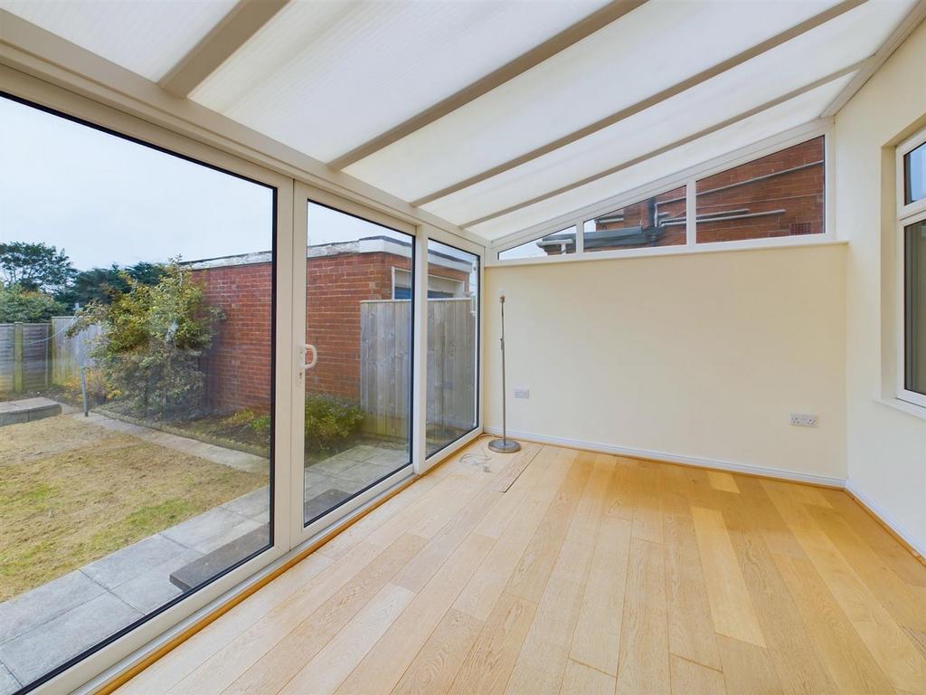 Upvc conservatory: