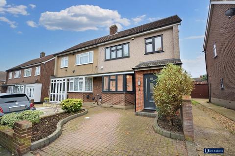 3 bedroom semi-detached house for sale, Kersey Gardens, Harold Wood, Romford, RM3