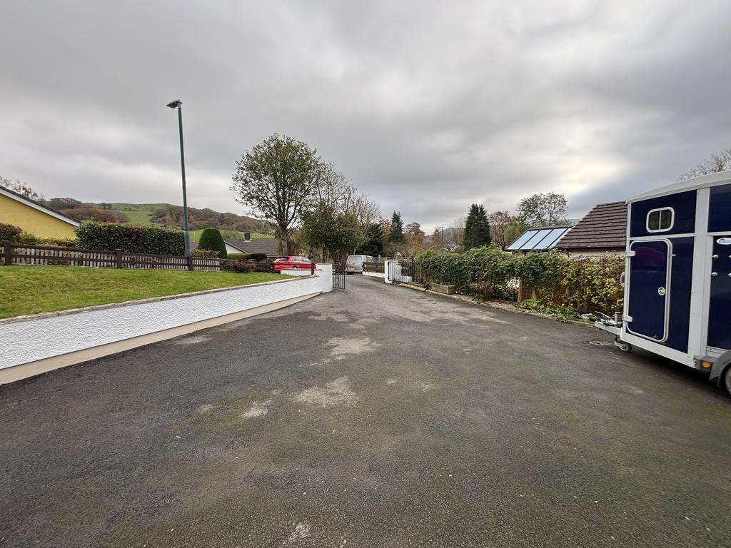 Parking and driveway