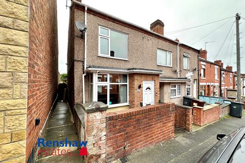 2 bedroom end of terrace house for sale, Byron Street, Ilkeston, Derbyshire