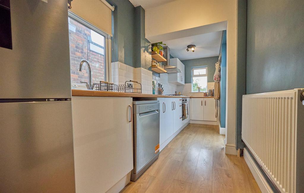 Extended refitted kitchen to rear