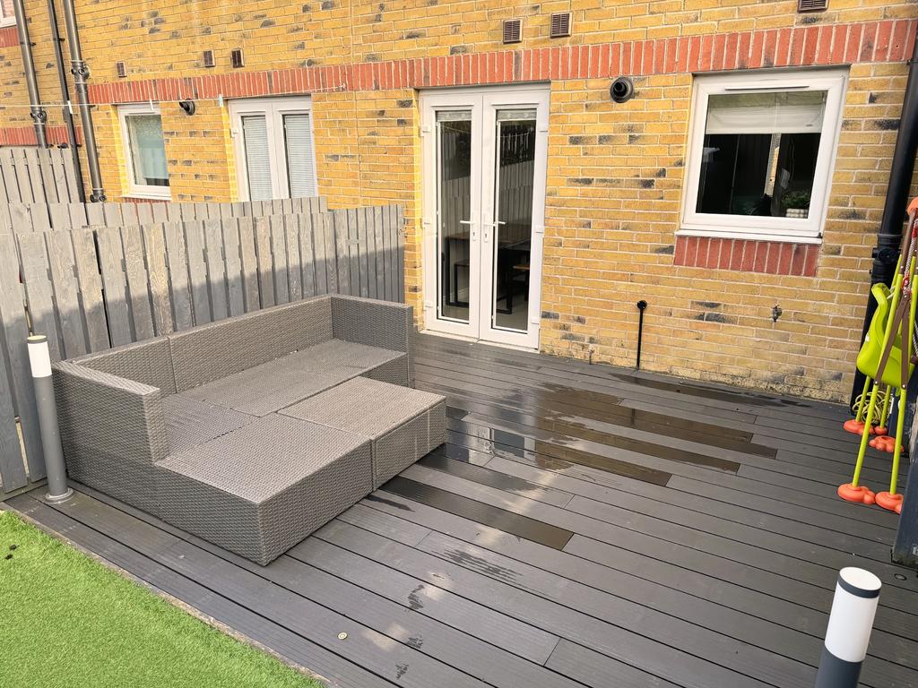 Rear decking