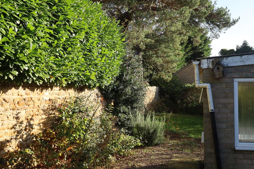 Rear of property