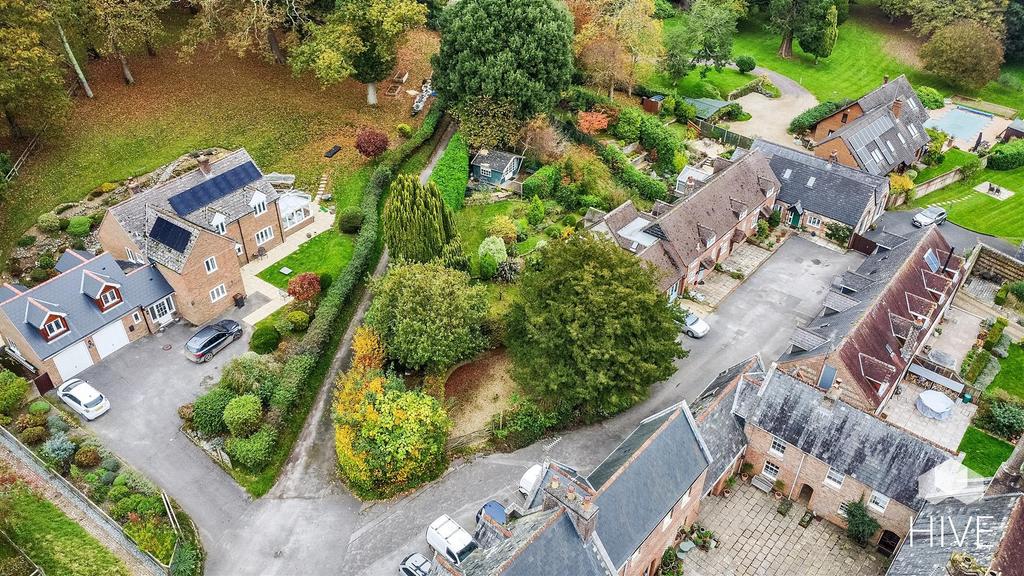 Aerial view of plot