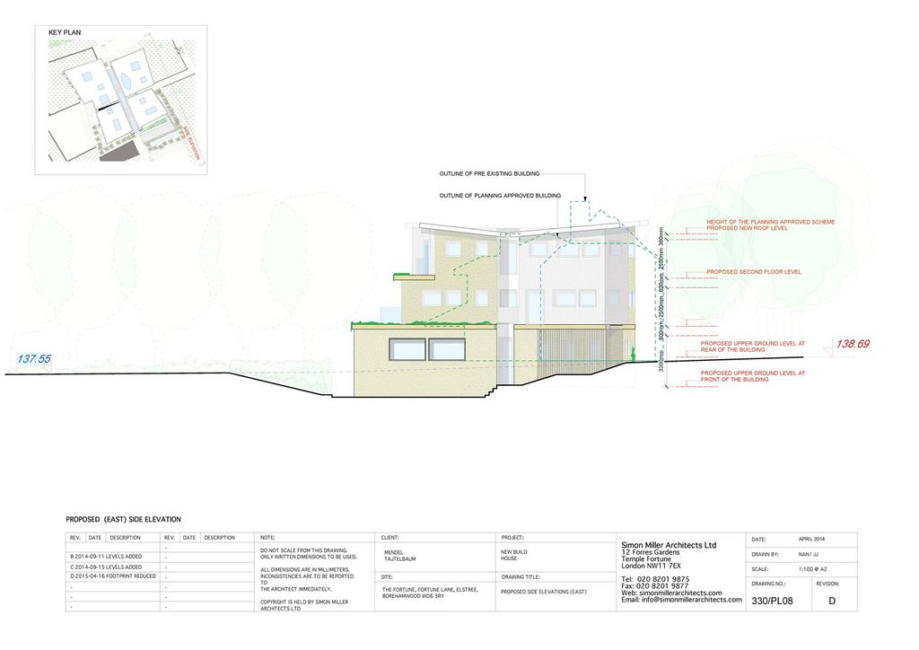 Side Elevation Plan