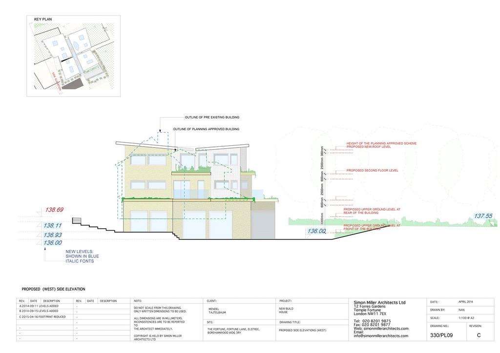 Side Elevation Plan