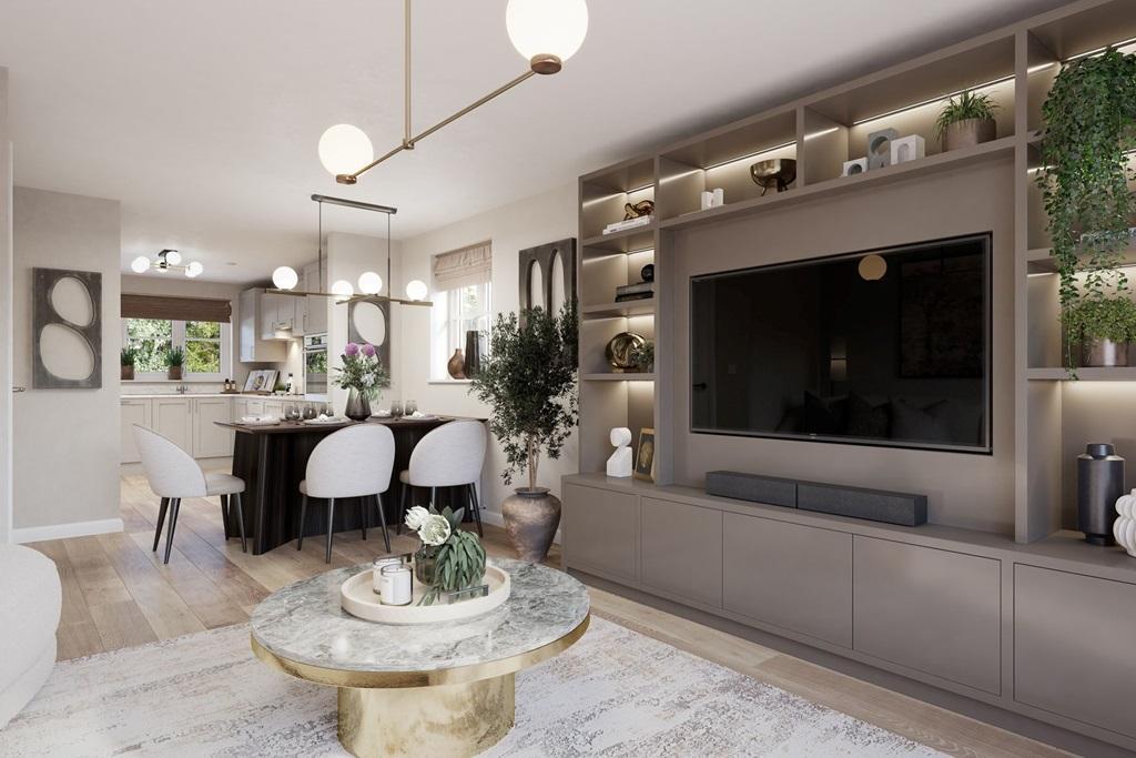 With a sociable open plan living space you can...