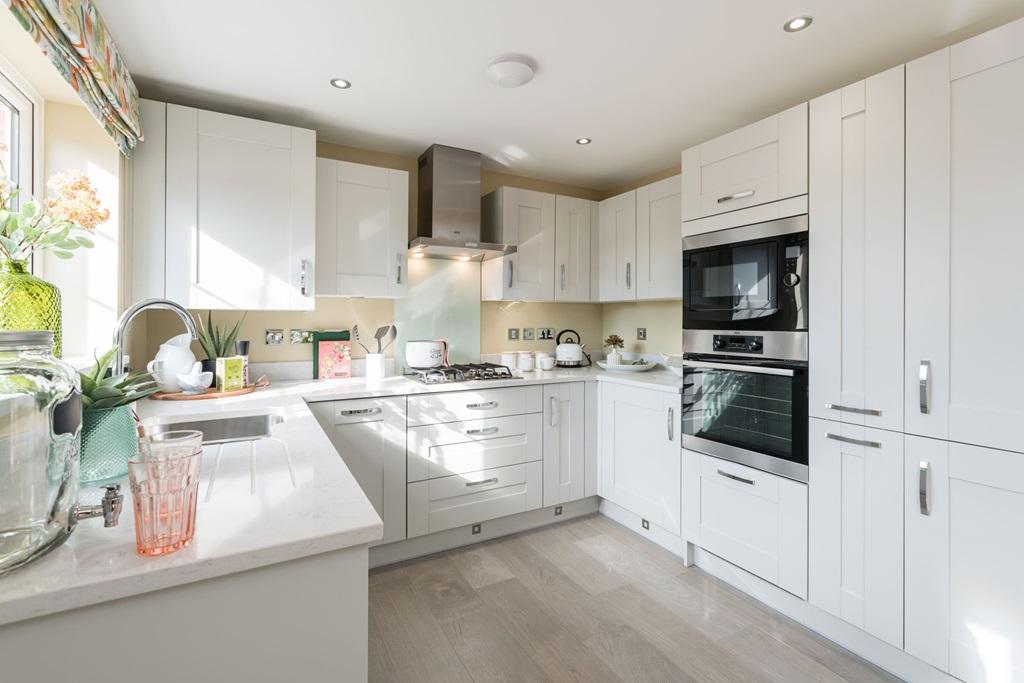 A bright and airy modern kitchen