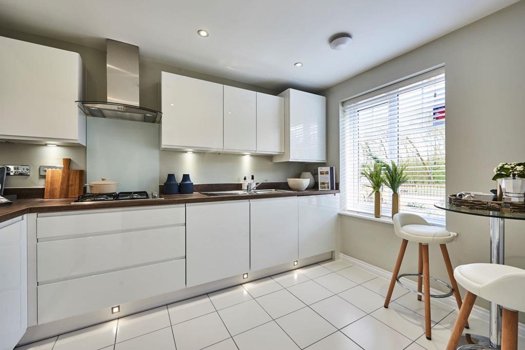 Modern easy to clean kitchen