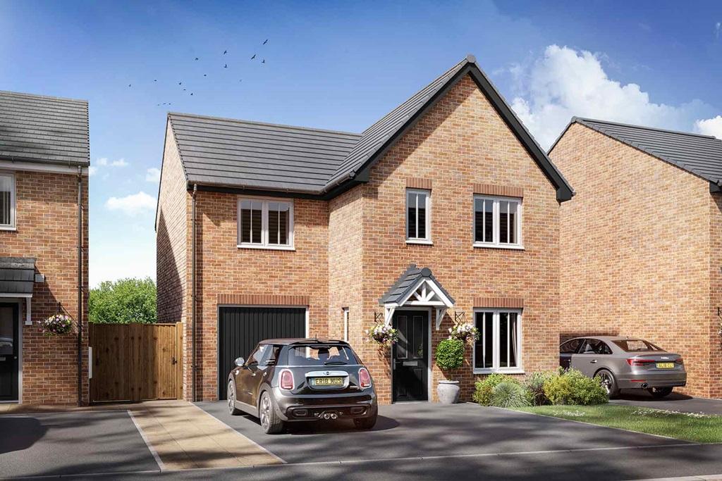 Artist impression of Amersham home