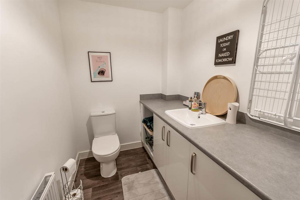 Downstairs WC/Utility Room