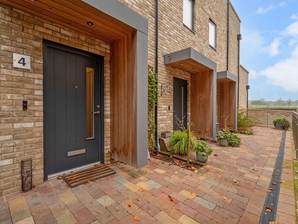 Front door to No 4