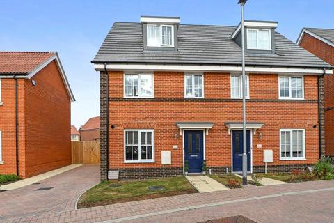 3 bedroom semi-detached house for sale, Elmswella Crescent, Elmswell, Bury St. Edmunds