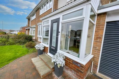 3 bedroom semi-detached house for sale, Meldon Avenue, South Shields, Tyne and Wear, NE34 0EL