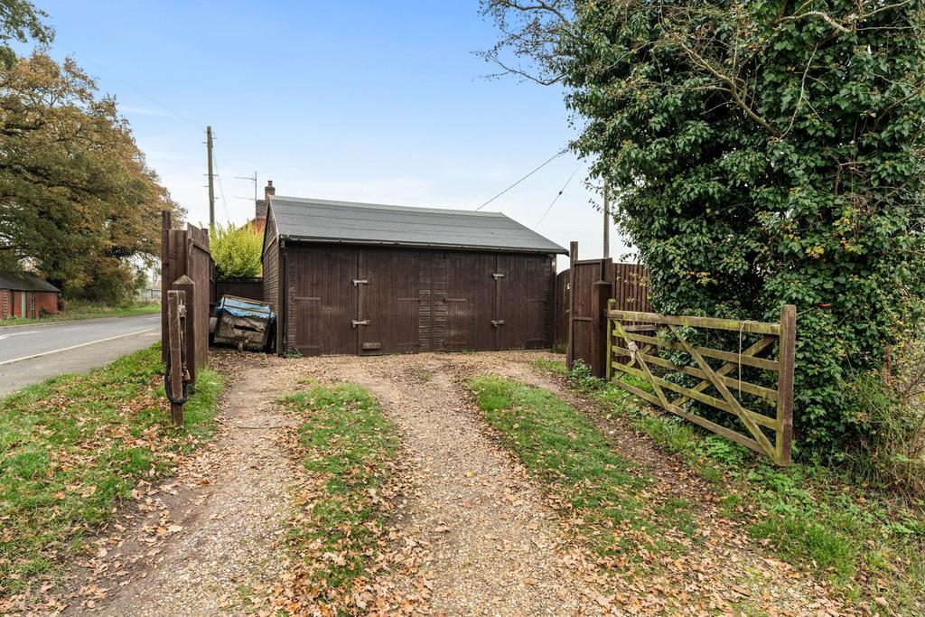 Garage and Driveway